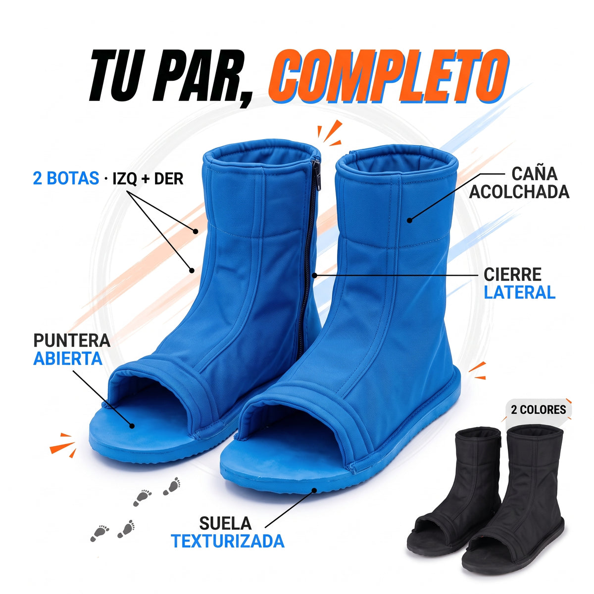 Botas japonesas estilo ninja